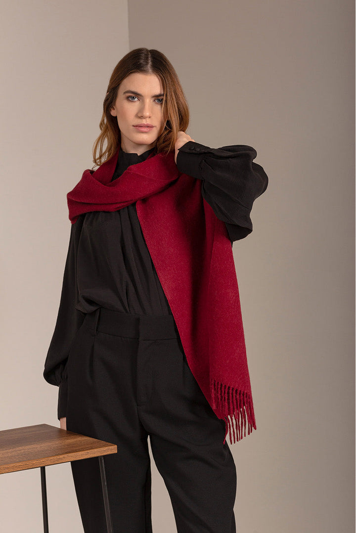 Jamas Scarf Royal Alpaca Color Russet