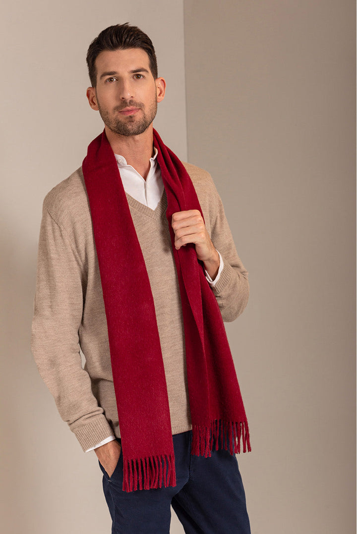 Jamas Scarf Royal Alpaca Color Russet