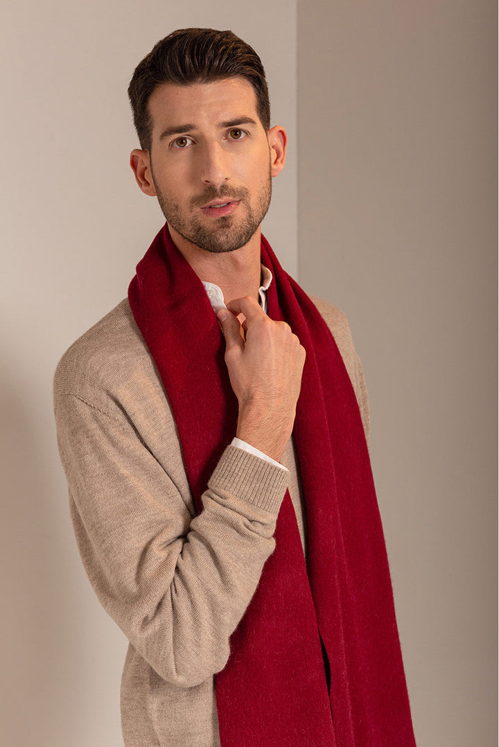 Jamas Scarf Royal Alpaca Color Russet