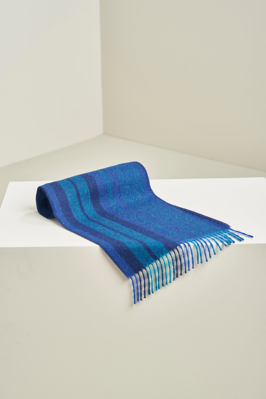 Perejil Scarf Baby Alpaca Color Blue