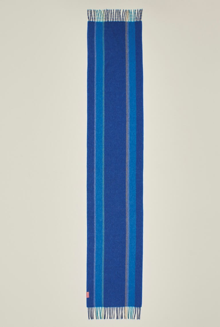Perejil Scarf Baby Alpaca Color Blue