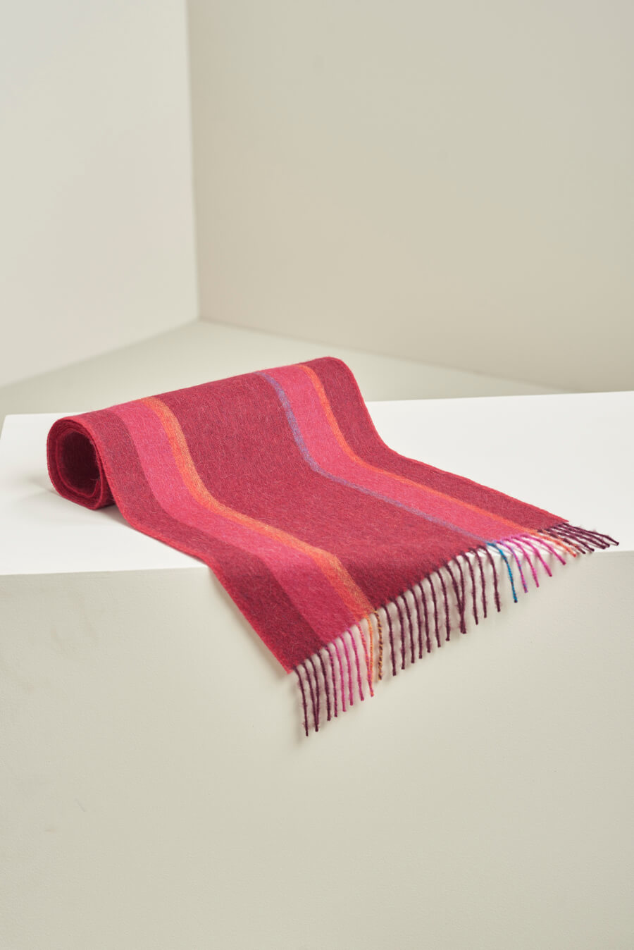 Perejil Scarf Baby Alpaca Color Red