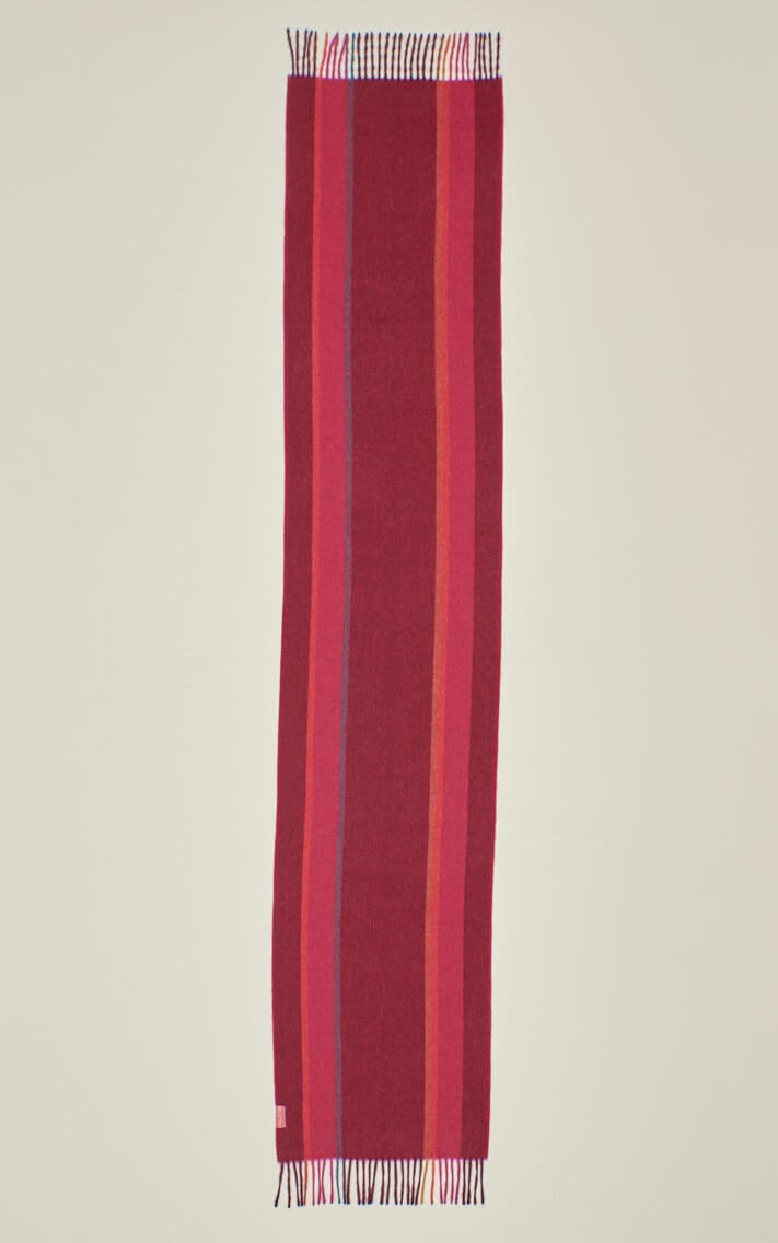 Perejil Scarf Baby Alpaca Color Red