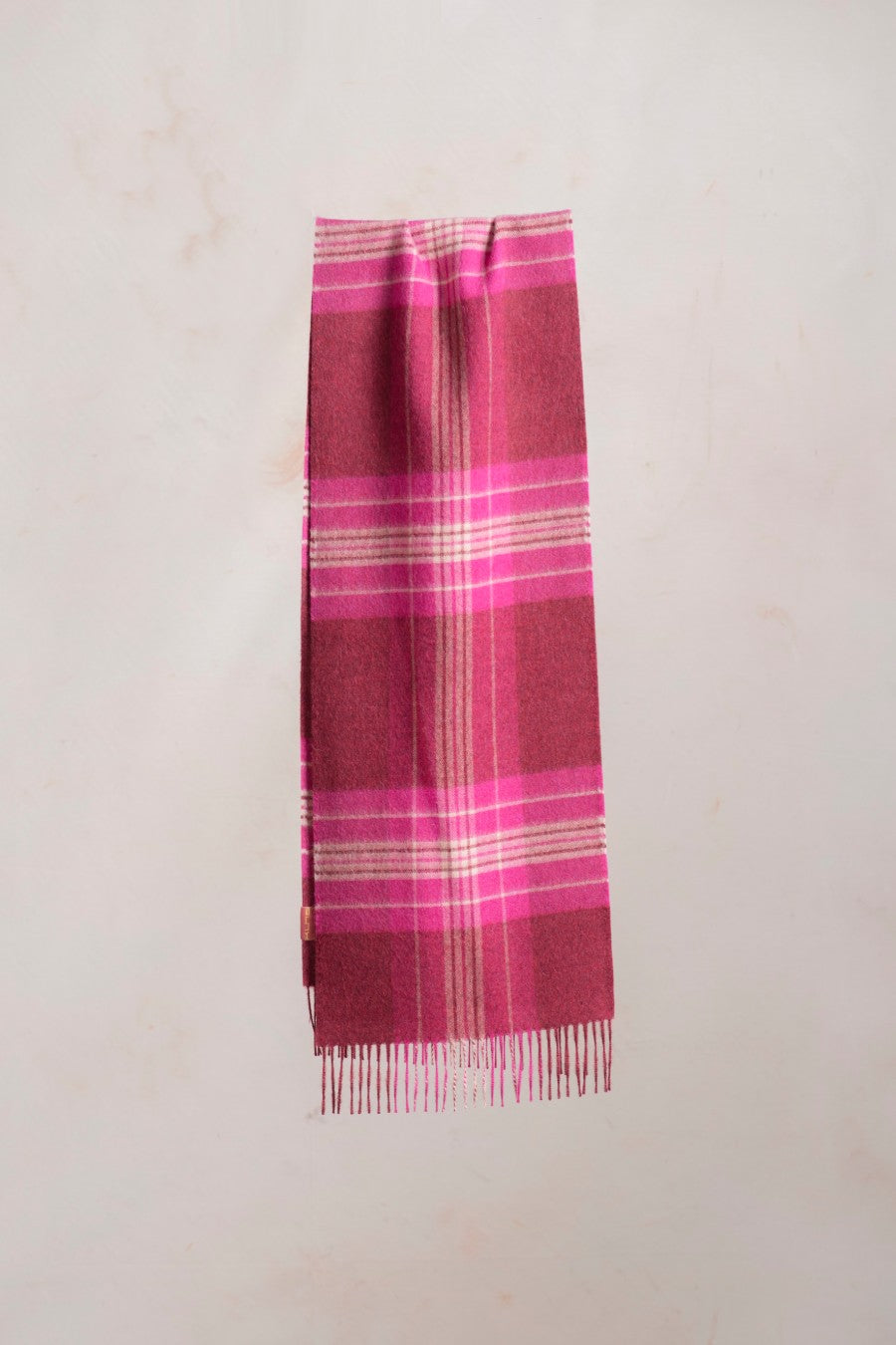 Bufanda Real Baby Alpaca Color Rubi