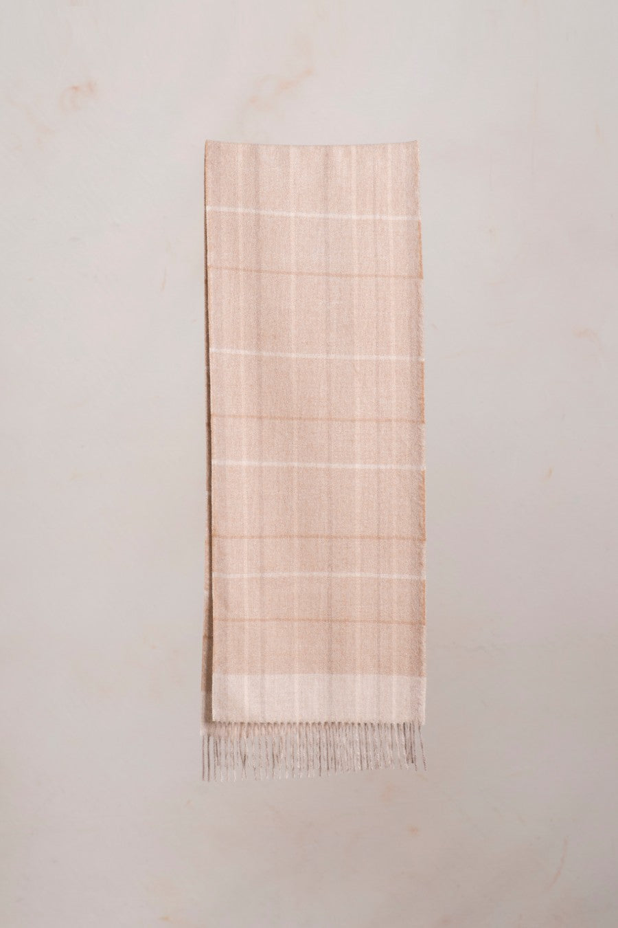 Bufanda Real Baby Alpaca Color Beige
