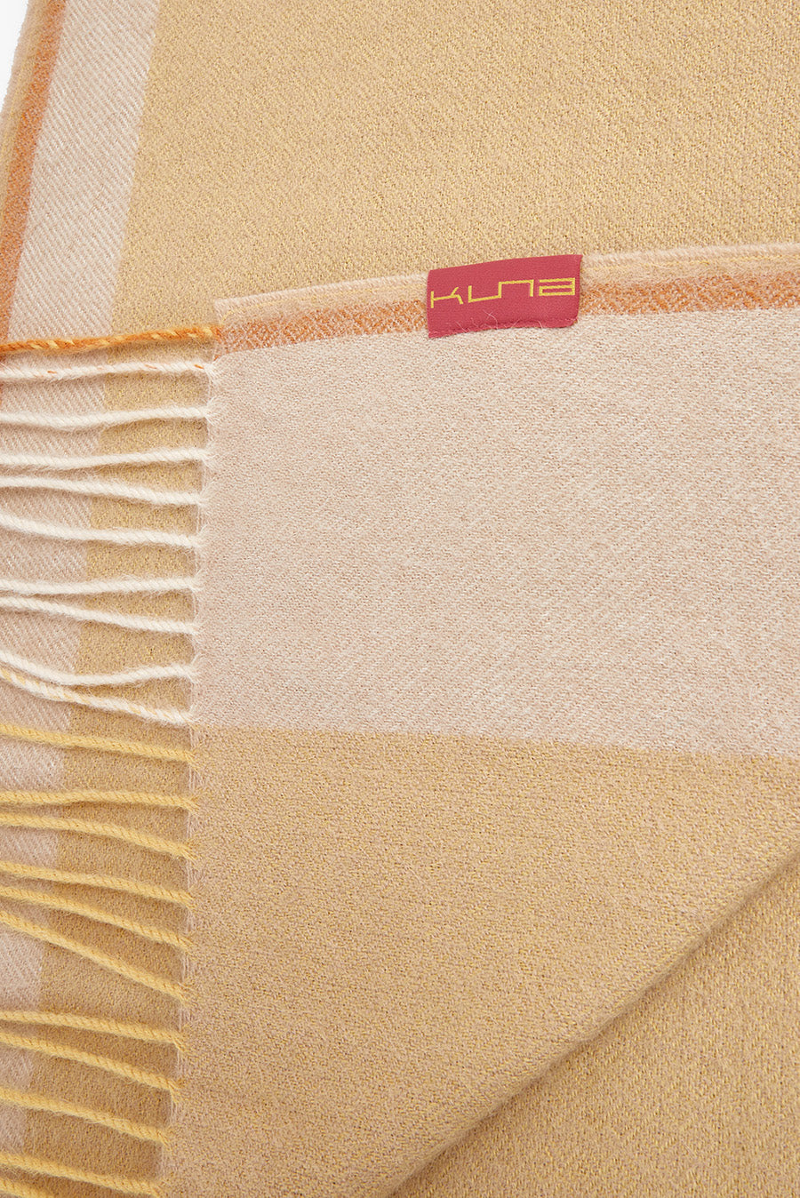 Bufanda Trasera Baby Alpaca Color Amarillo