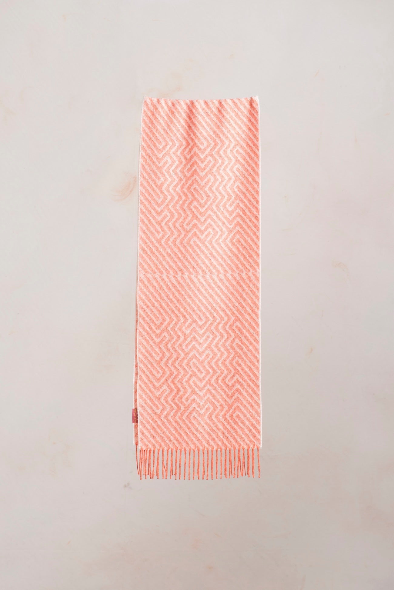 Bufanda Reciente Baby Alpaca Color Naranja