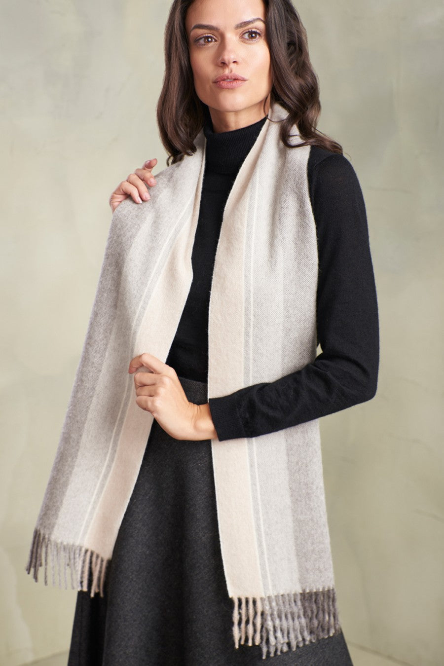 Radium - B Scarf Baby Alpaca Color Multicolor