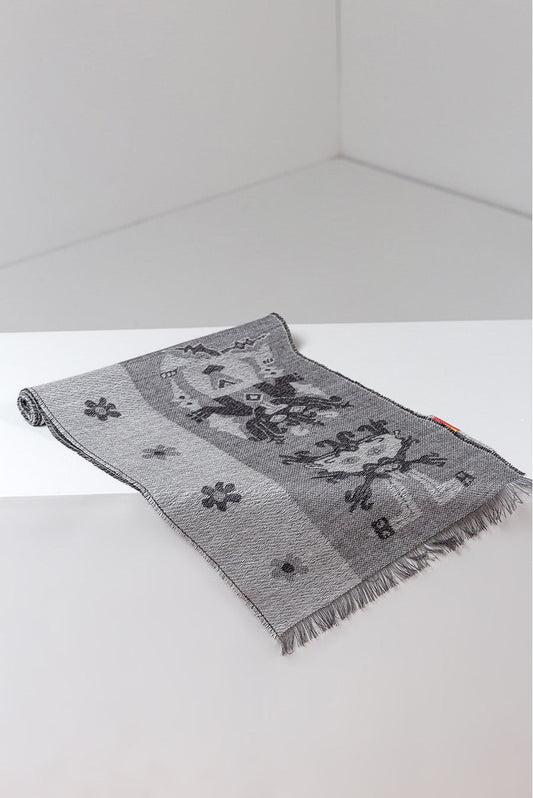 Nazca - 39 Bufanda Baby Alpaca Color Gris