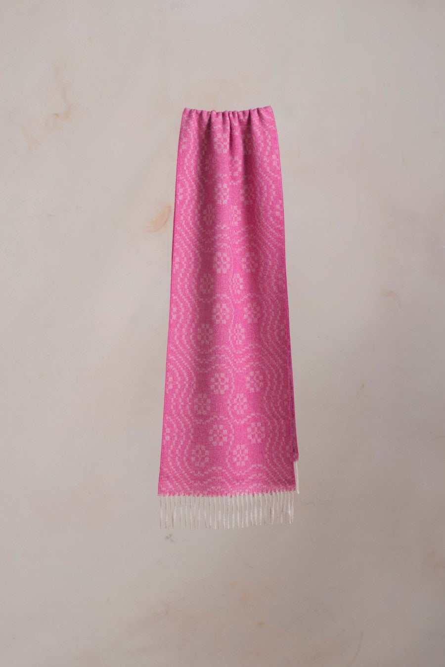 Radio Scarf Baby Alpaca Color Fuccia