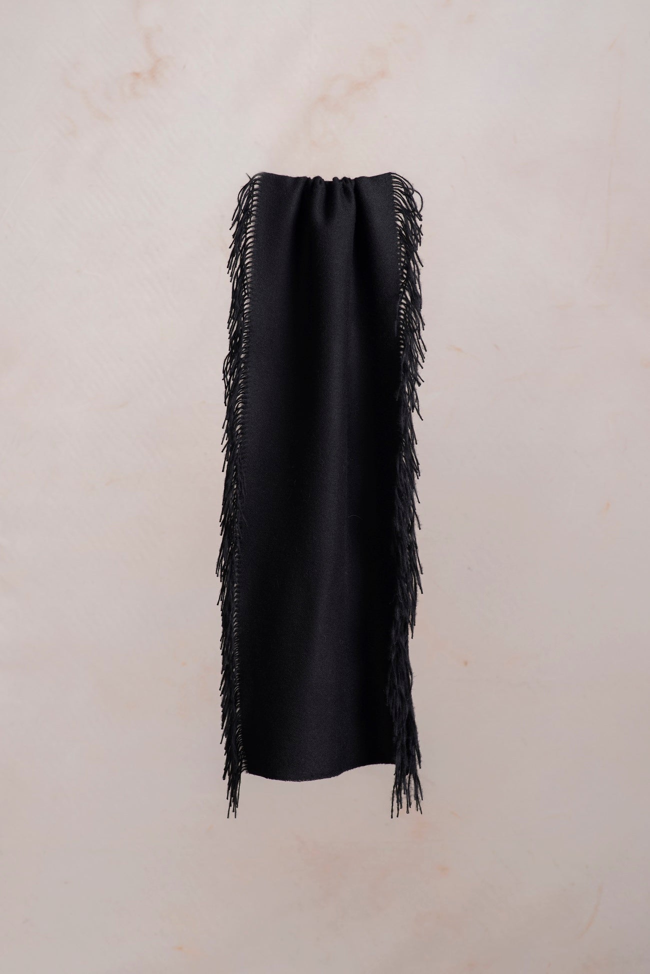 Pie Scarf Baby Alpaca Color Black