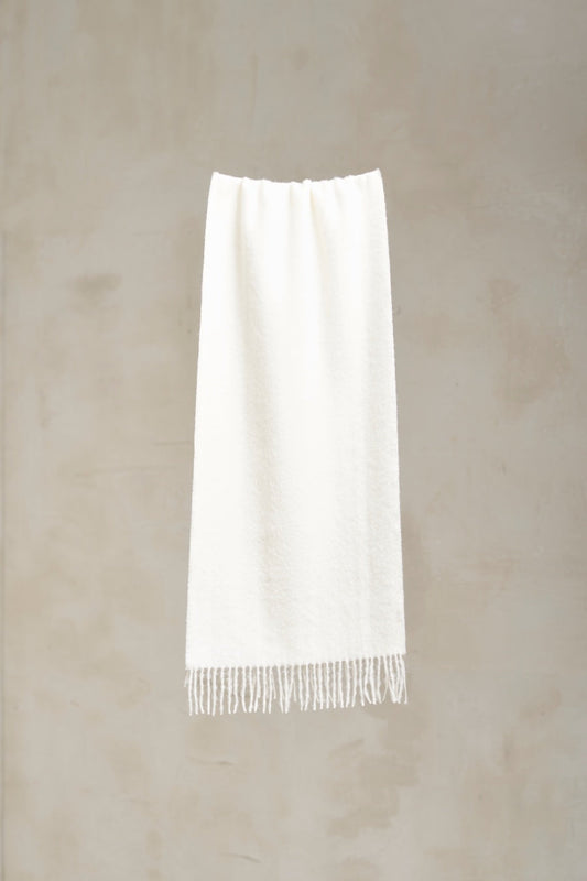 Bufanda Pazzo Baby Alpaca Color Crudo
