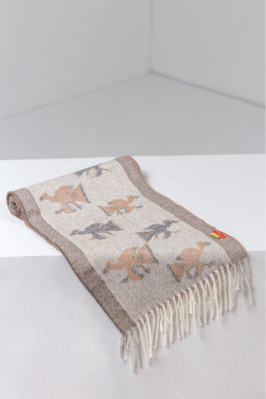 Nazca - 19 Bufanda Baby Alpaca Color Crudo