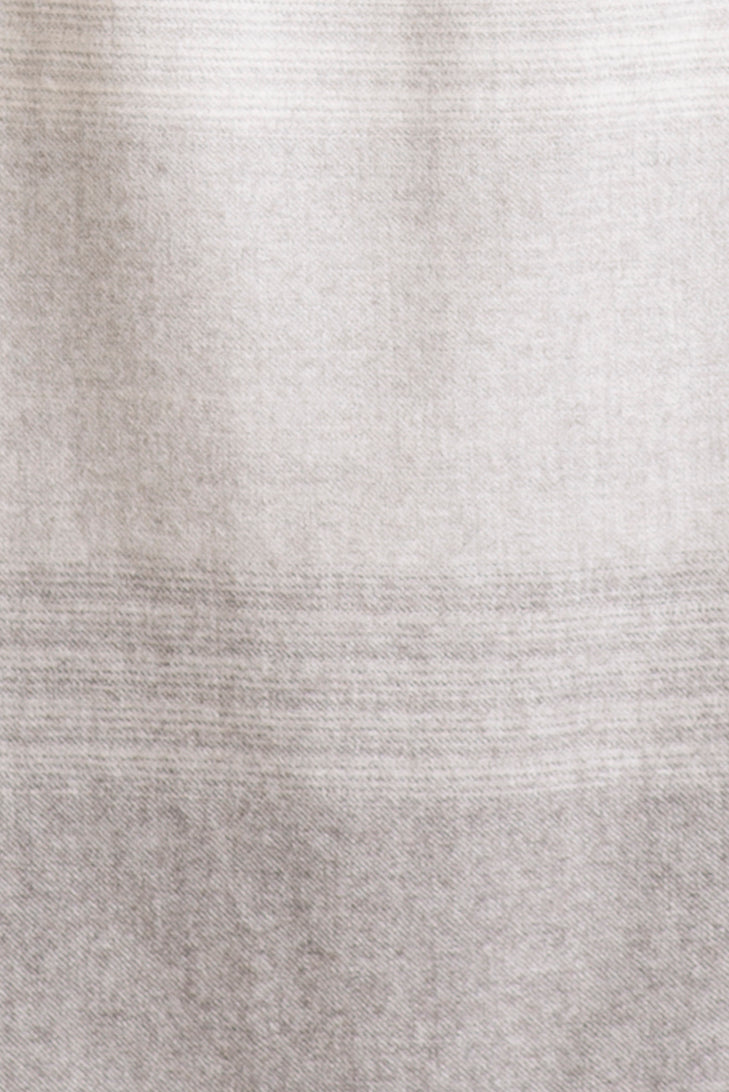 Bufanda Rap Baby Alpaca Color Gris Oscuro