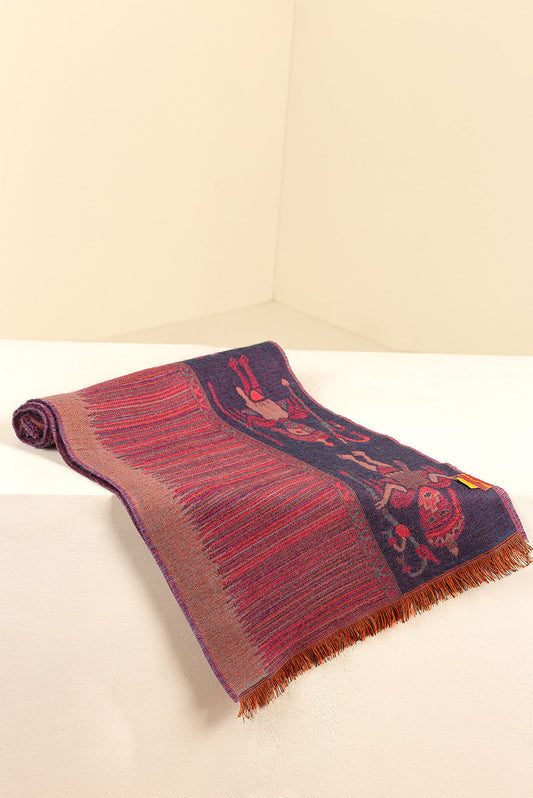 Nazca - 15 Bufanda Baby Alpaca Color Morado