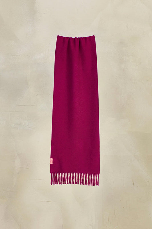 Bufanda Adrian Baby Alpaca Color Magenta