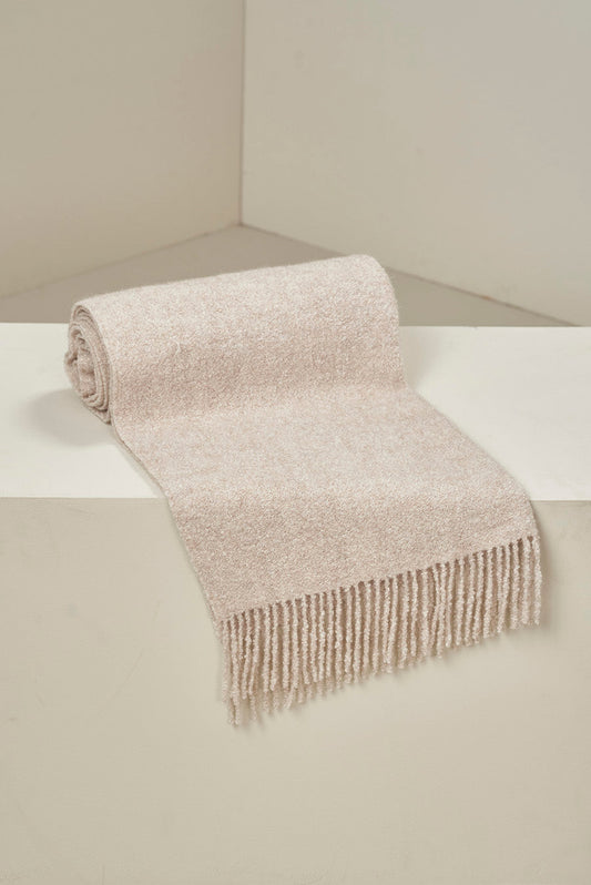 Bufanda Adrian Baby Alpaca Color Polvo
