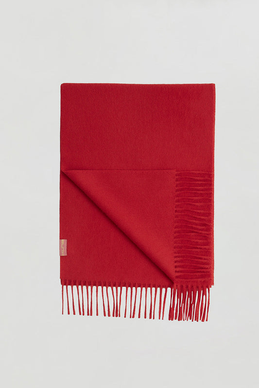 Bufanda Adrian Baby Alpaca Color Rojo