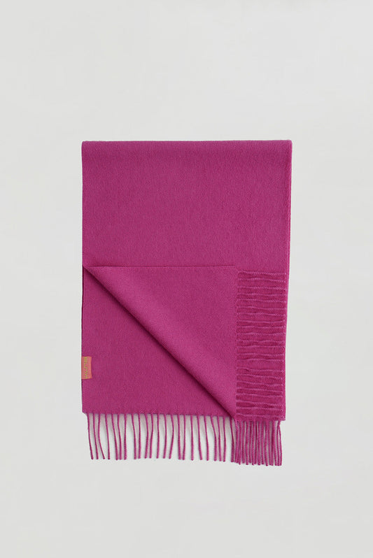 Bufanda Adrian Baby Alpaca Color Fucsia
