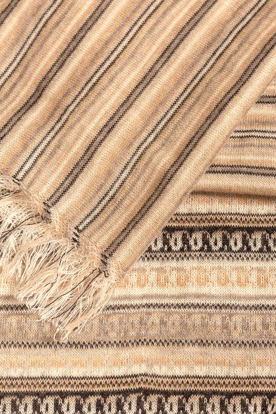 Pluma Scarf Baby Alpaca Color Natural