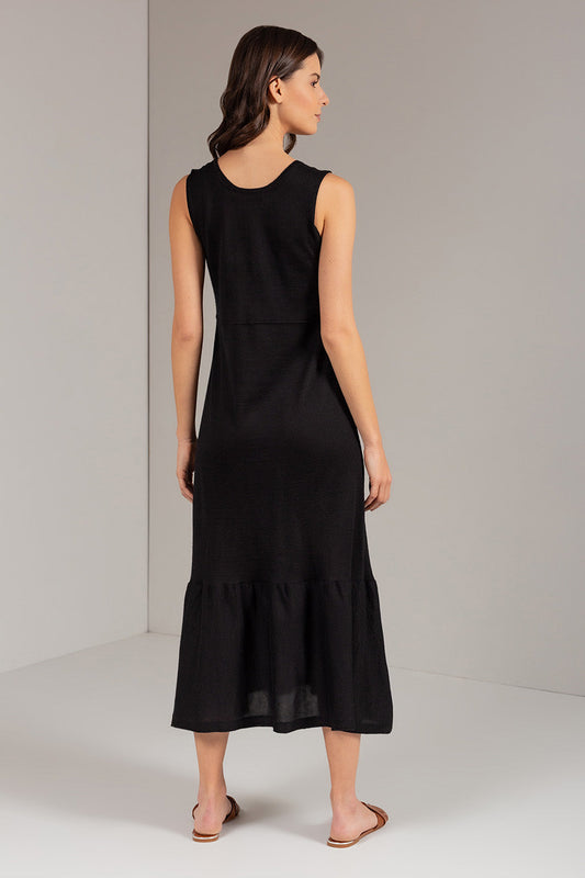 Vestido Ucayali Baby Alpaca Color Negro