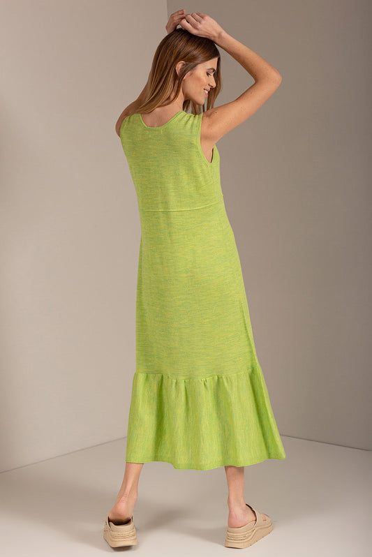 Vestido Ucayali Baby Alpaca Color Fluo