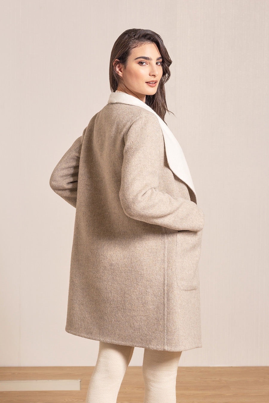 Vanucci Coat Baby Alpaca Color Sand