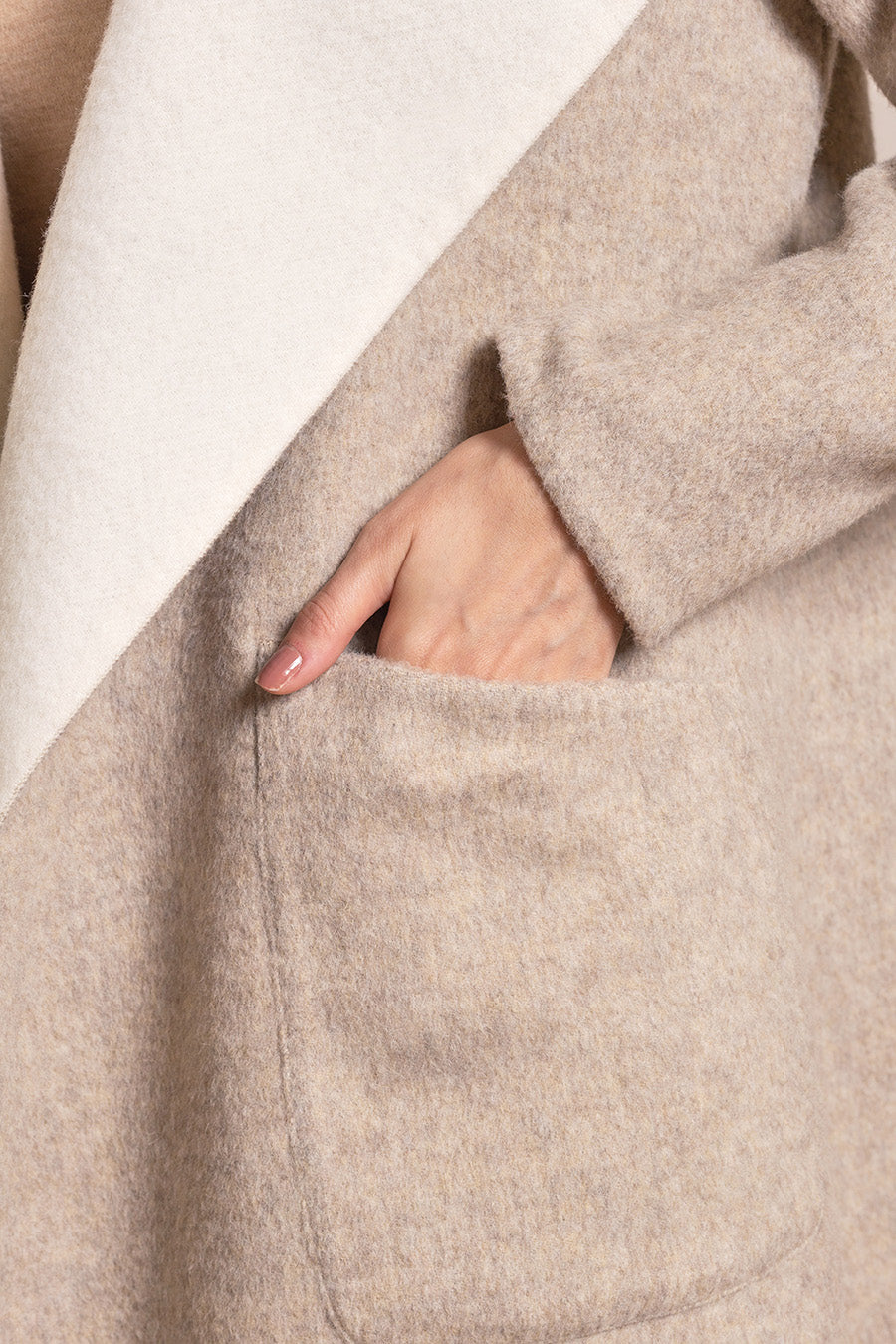 Vanucci Coat Baby Alpaca Color Sand