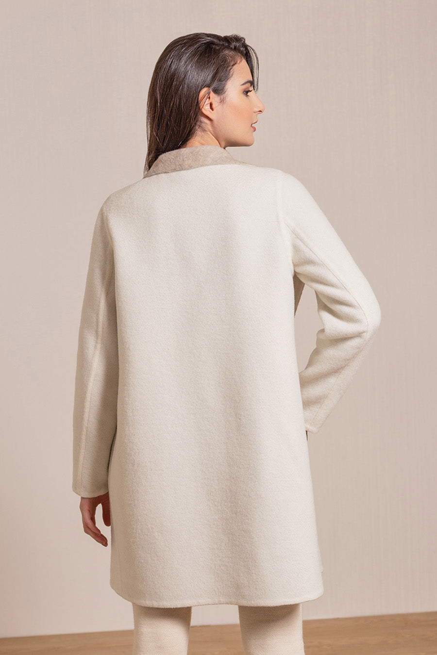 Vanucci Coat Baby Alpaca Color Sand