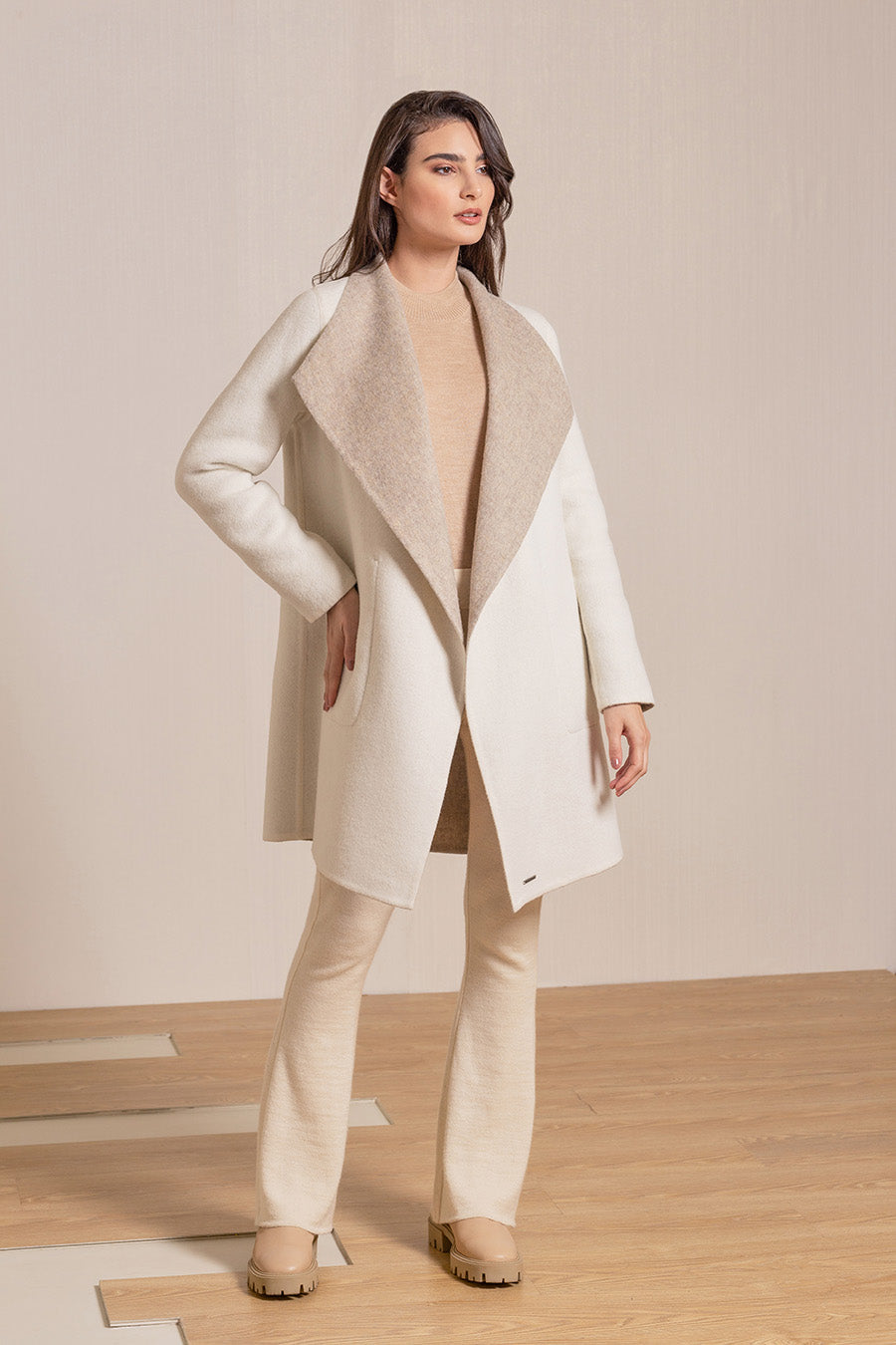 Vanucci Coat Baby Alpaca Color Sand