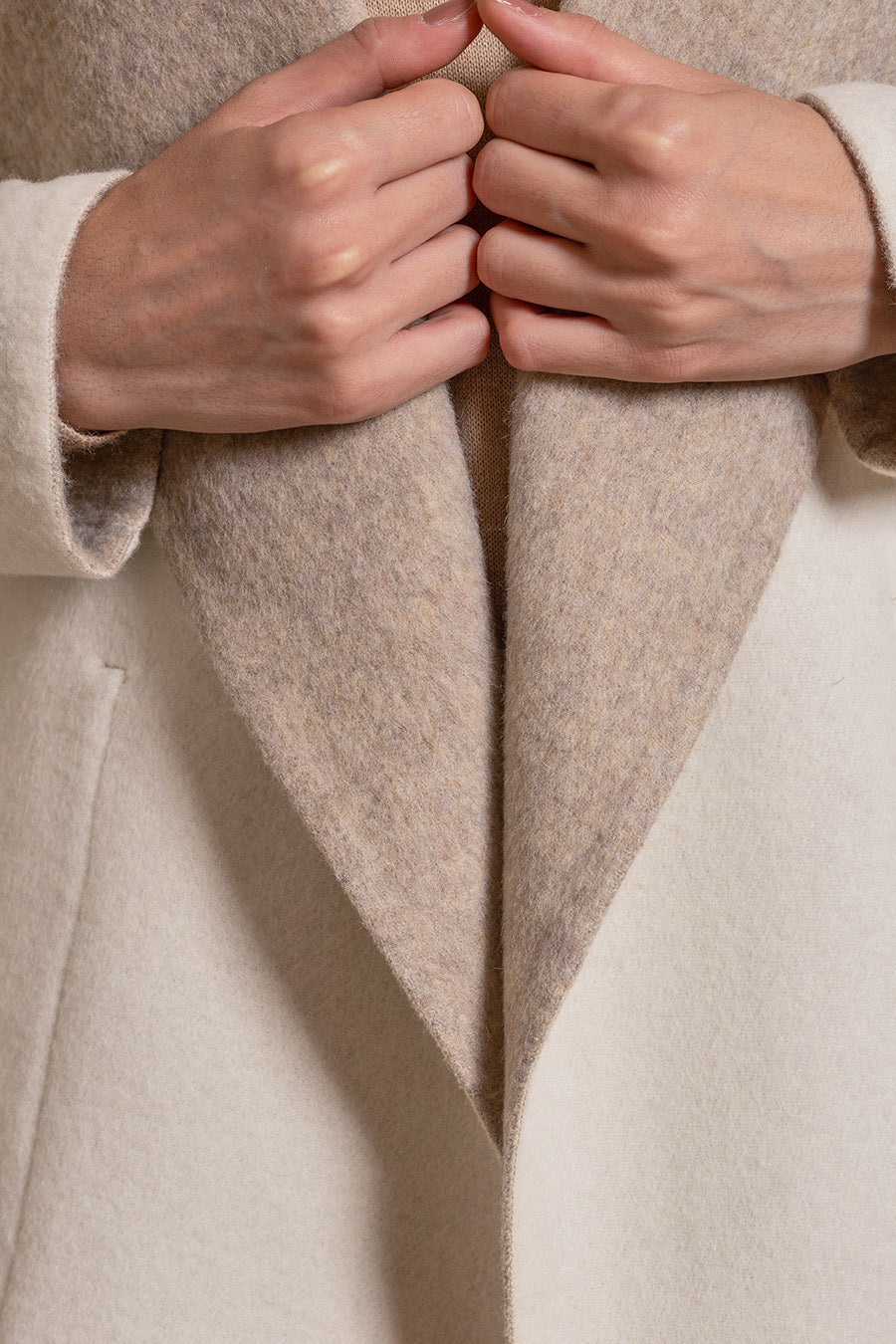 Vanucci Coat Baby Alpaca Color Sand
