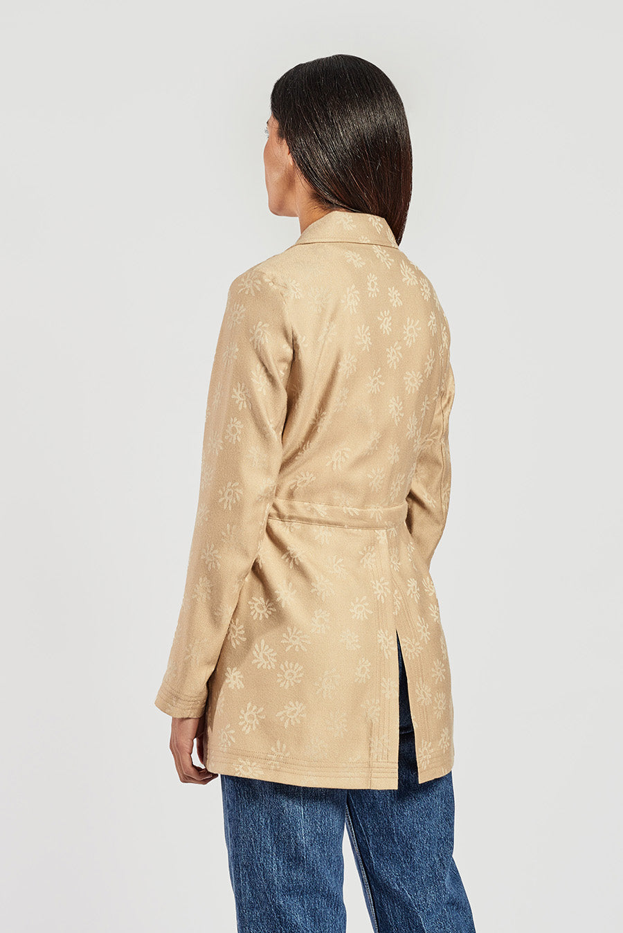 Violeta Coat Bamboo Color Beige