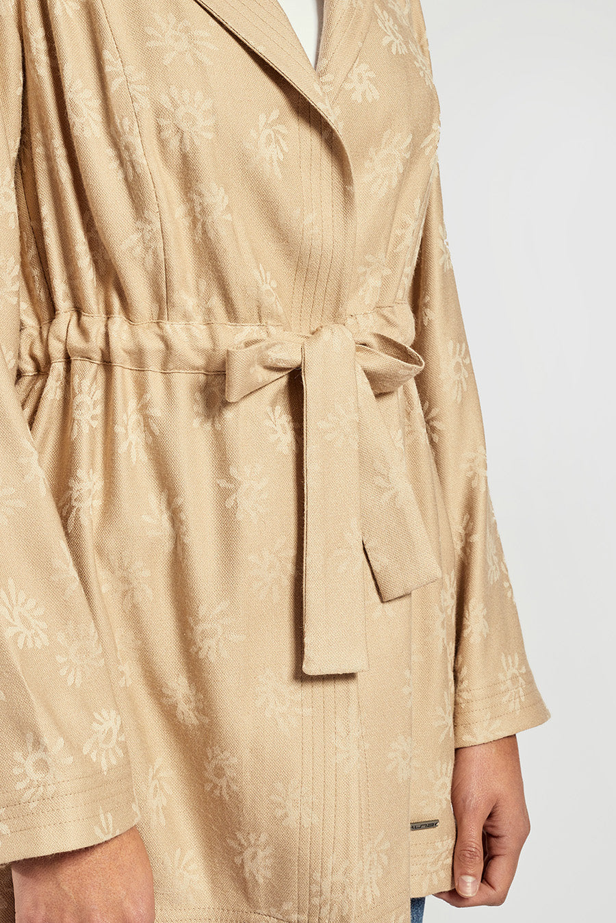 Violeta Coat Bamboo Color Beige
