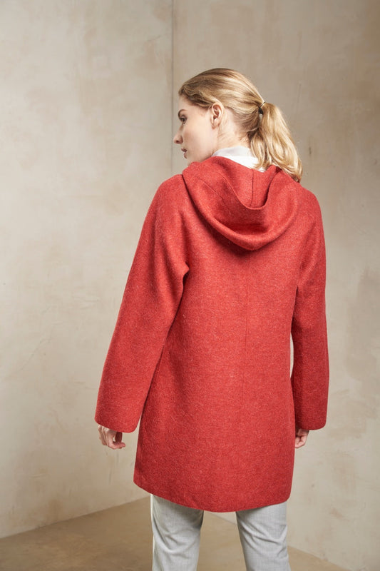 Abrigo Penumbra de Alpaca y Lana Color Dante