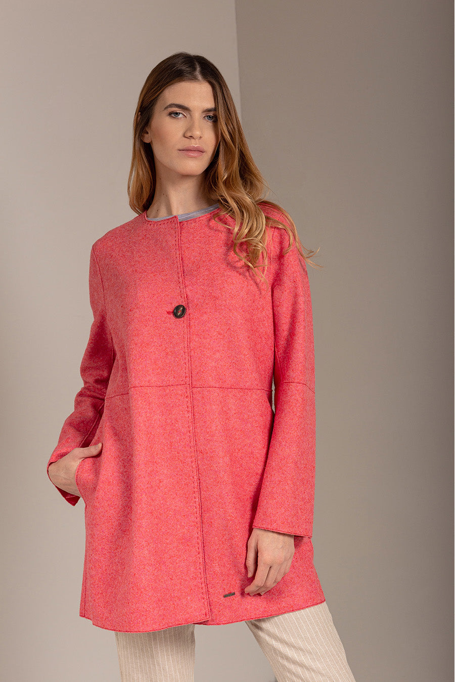 Usuel Coat Alpaca & Wool Color Indies