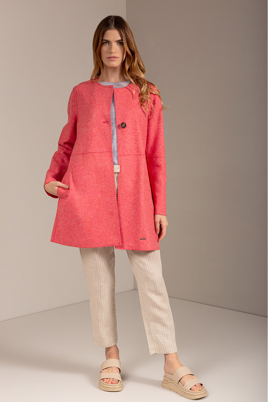 Usuel Coat Alpaca & Wool Color Indies