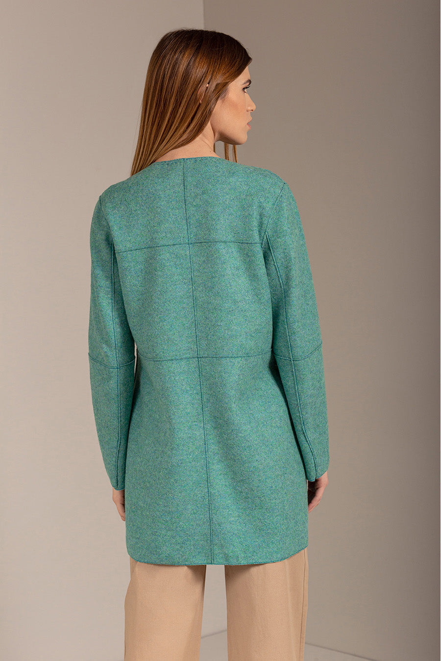 Usuel Coat Alpaca & Wool Color Arrecife