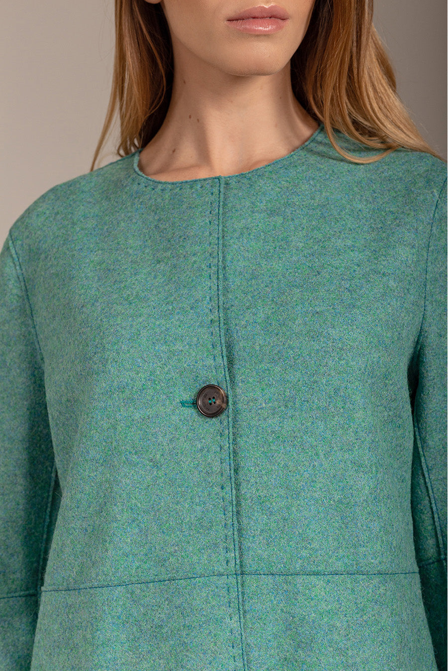 Usuel Coat Alpaca & Wool Color Arrecife