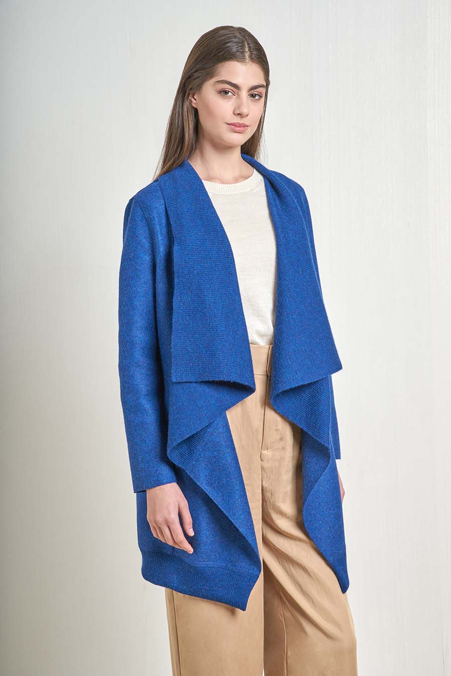 Vilinius Coat Alpaca & Wool Color Mazari