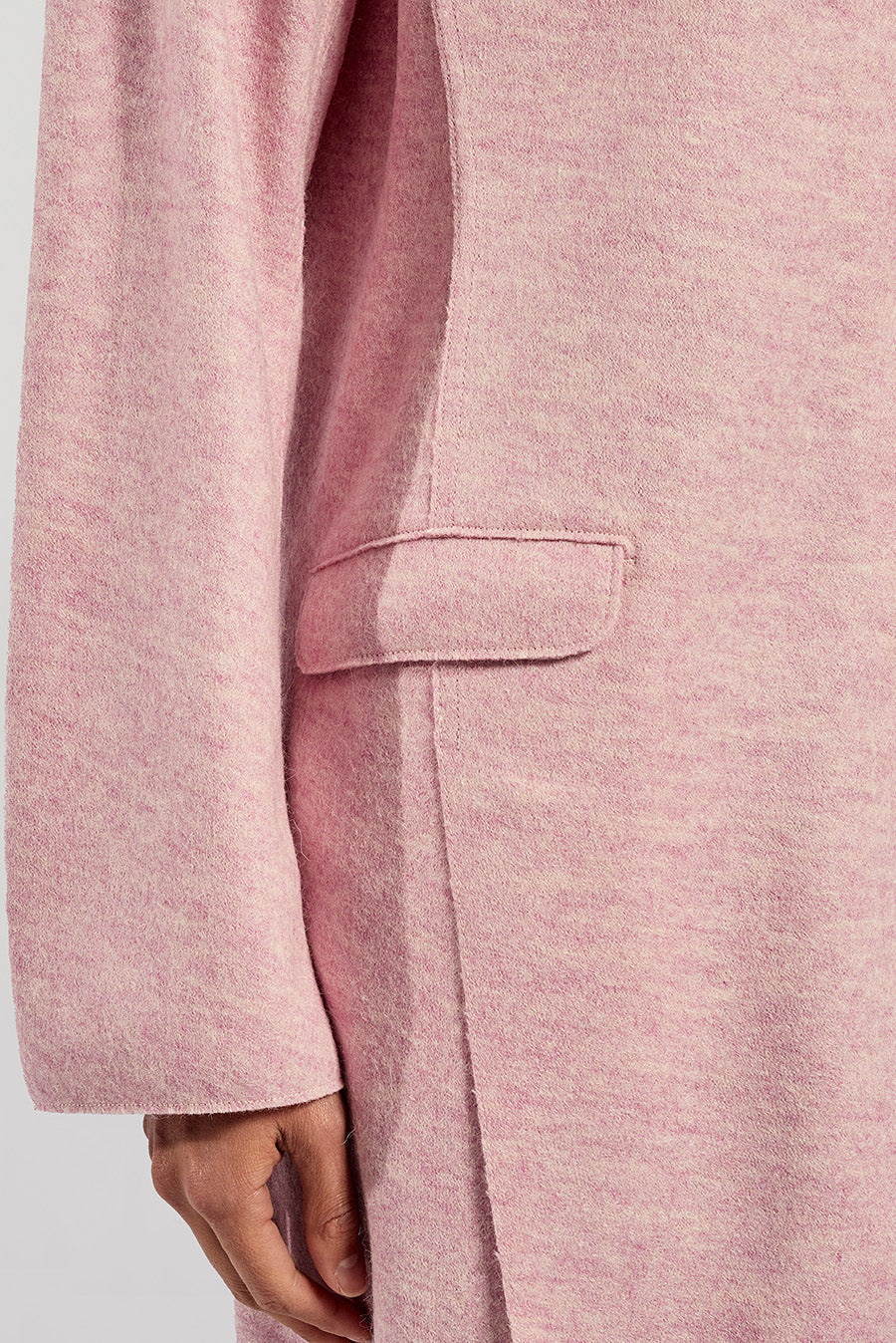 Veramaria Coat Alpaca Color Mosqueta