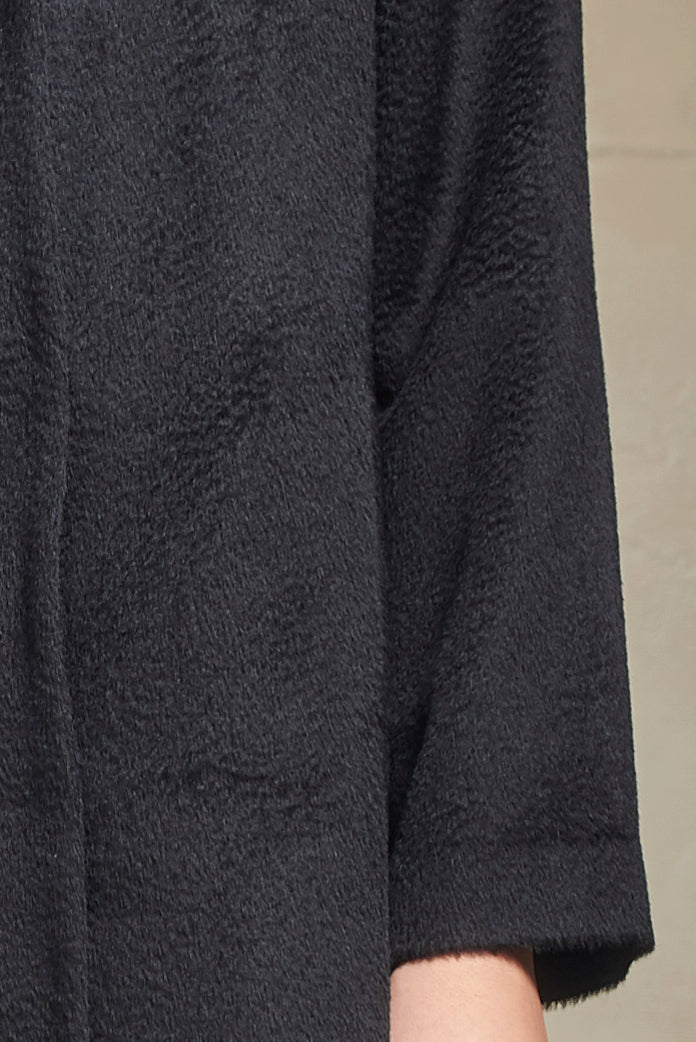 Zafira Coat Baby Alpaca Color Black