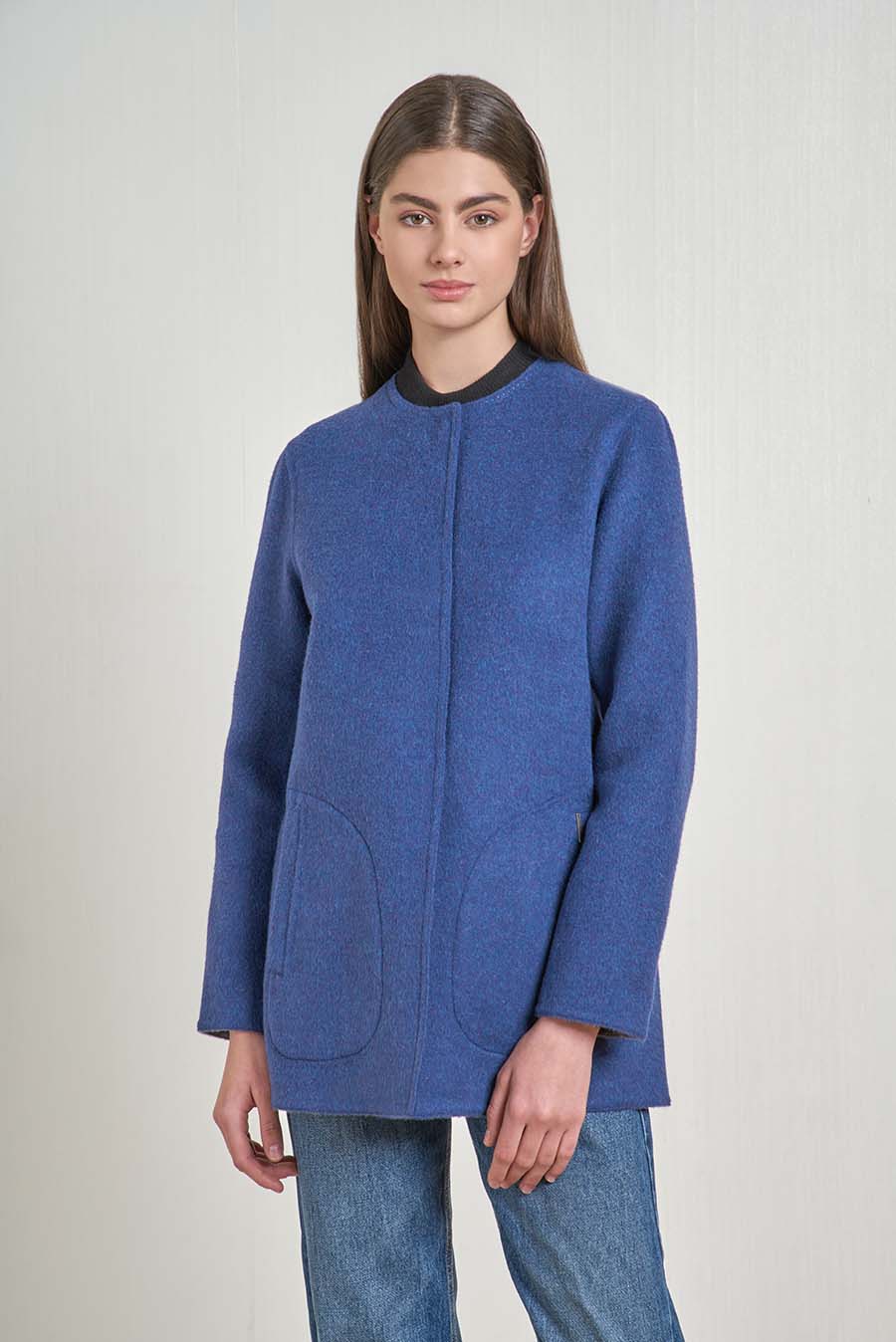 Volvera Coat Baby Alpaca & Wool Color Astral
