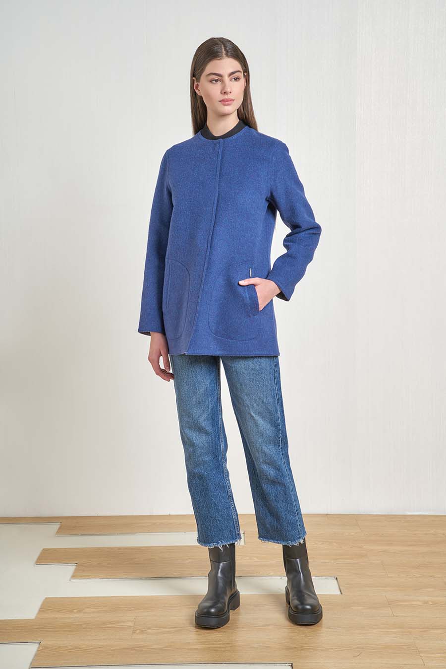 Volvera Coat Baby Alpaca & Wool Color Astral