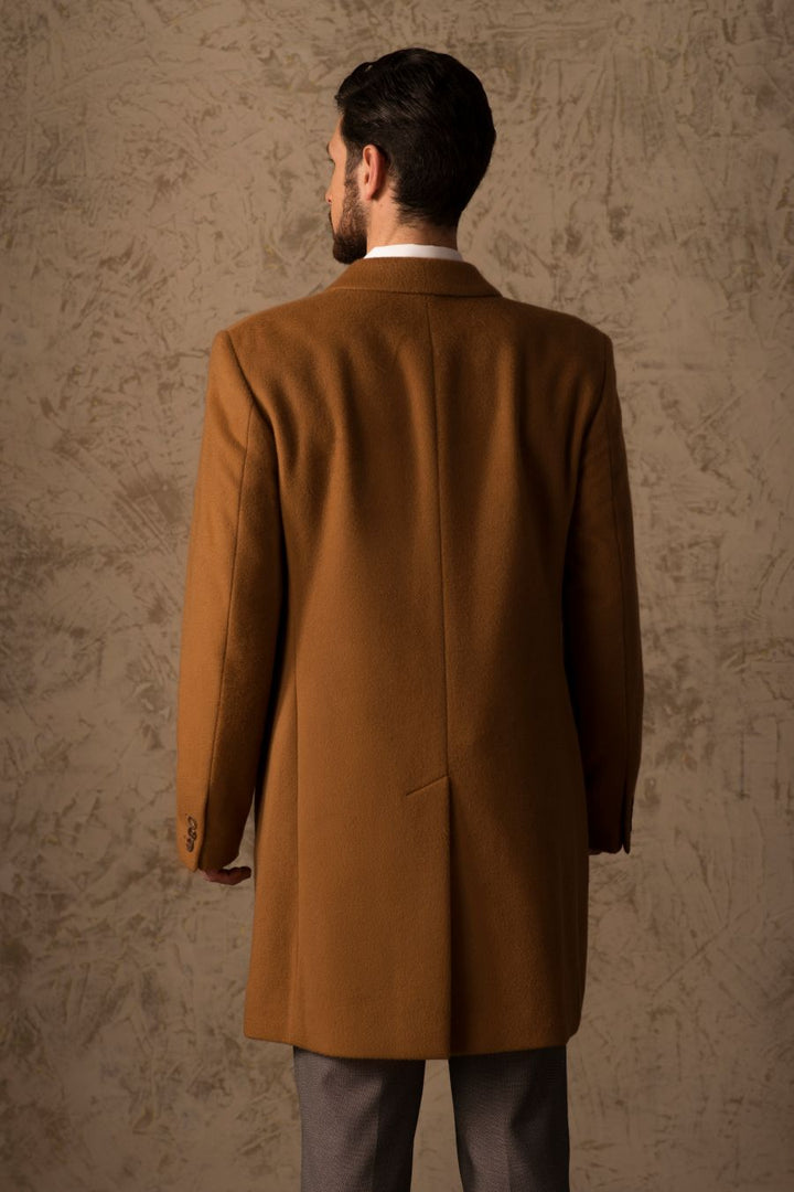 Abrigo Boris Vicuña Color Camel