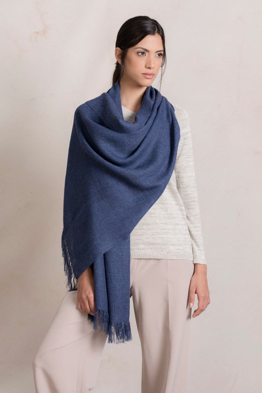 Chal Aurora Baby Alpaca Color Denim