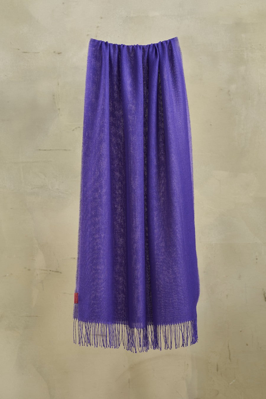 Japones Morado Shawl Baby Alpaca Color Purple