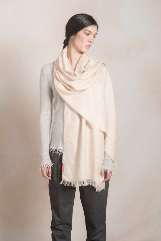 Chancay - 16 Chal Royal Alpaca &amp; Seda Color Beige