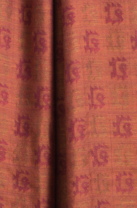 Chancay - 10 Chales Royal Alpaca &amp; Seda Color Rojo