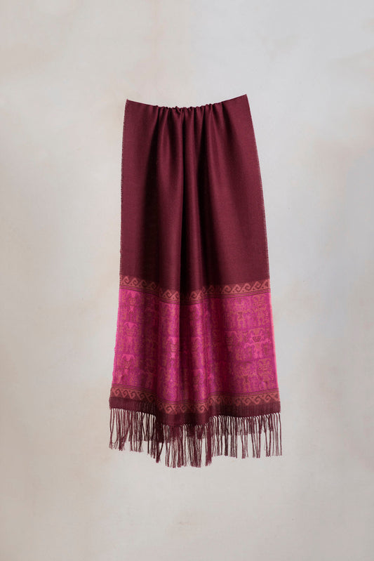 Chancay - 19 Chal Baby Alpaca Color Rojo