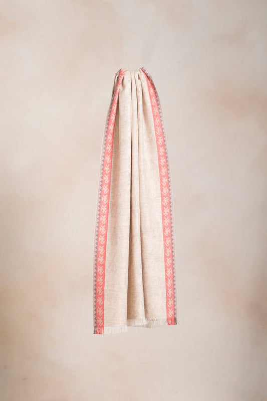 Chimu - 9 Chales Baby Alpaca Color Beige